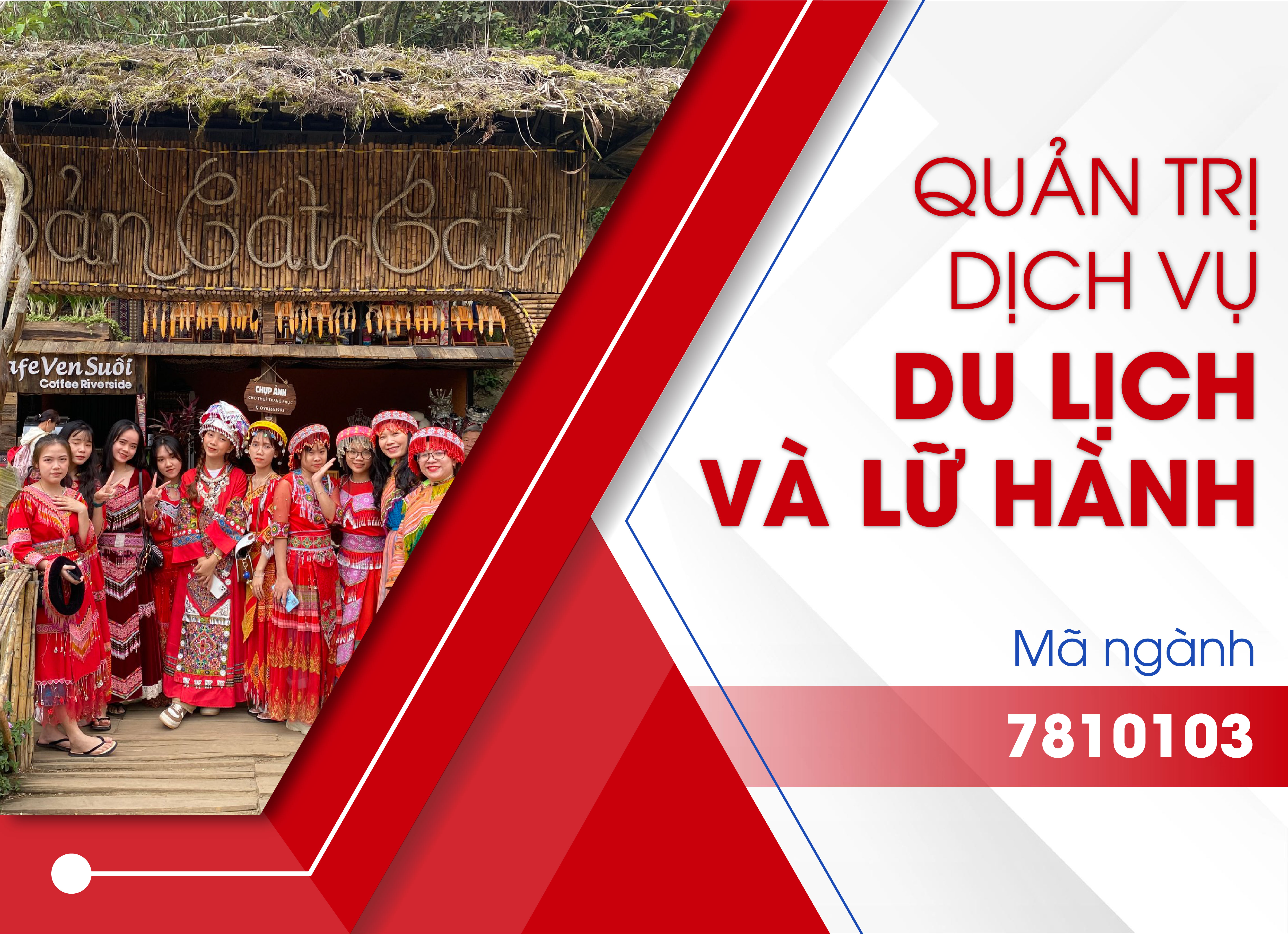 Ngành Quản trị dịch vụ du lịch và lữ hành 